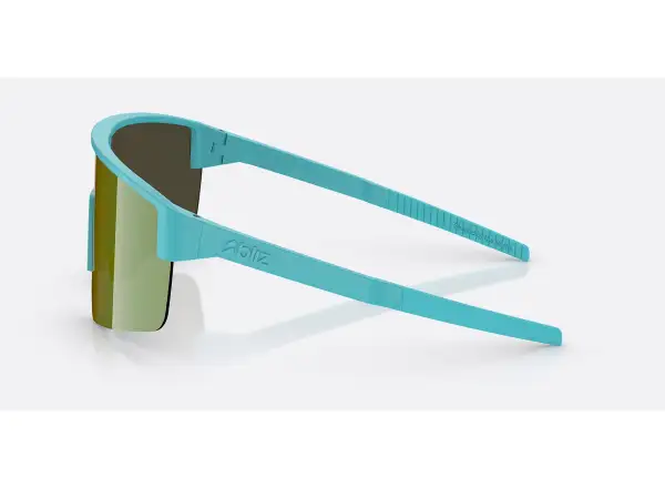 Bliz P004 slnečné okuliare Matte Turquoise/Green Blue/Green Revo