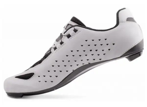 Lake CX219 Carbon cestné pánske tretry reflexná strieborná/čierna