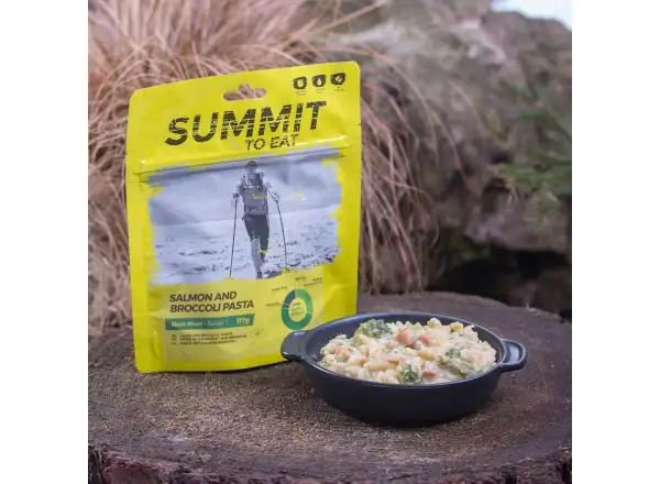 Summit To Eat dehydrované jedlo Losos s cestovinami a brokolicou 117 g