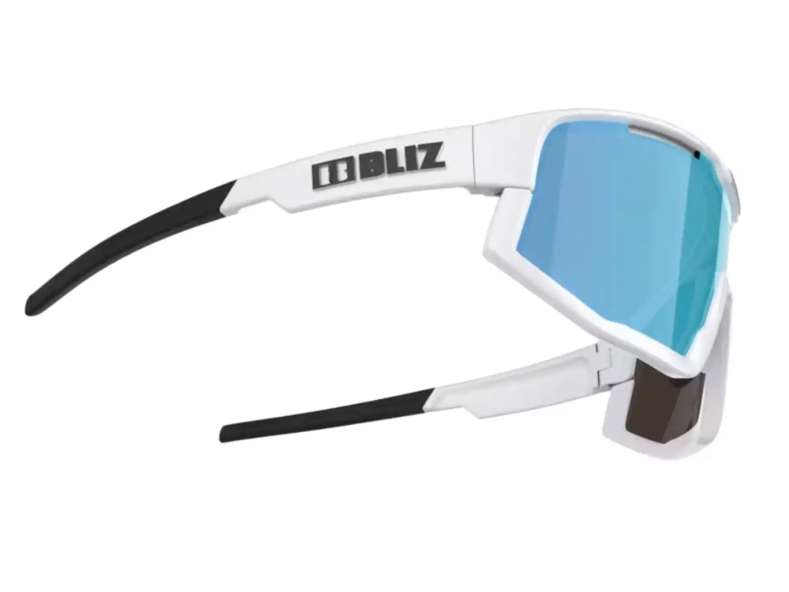 Bliz Fusion Small Glasses White/Brown Blue