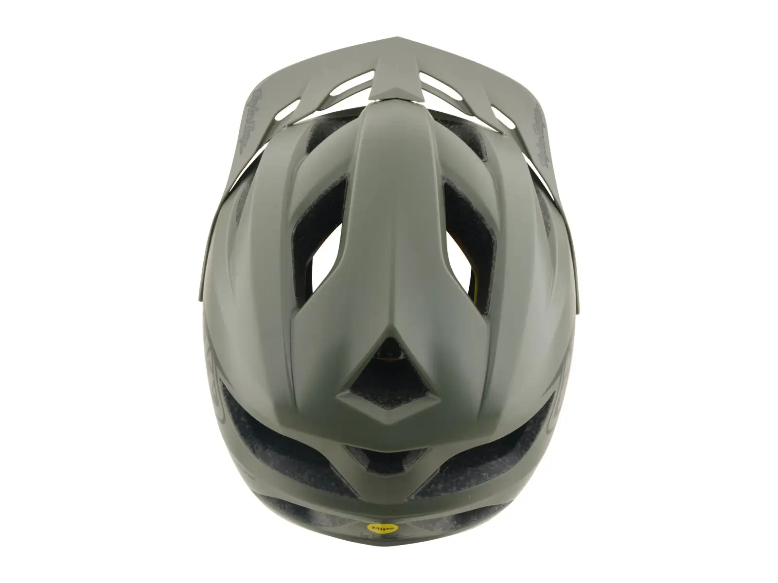 Troy Lee Designs Youth Flowline MIPS detská prilba Point Army/Phantom
