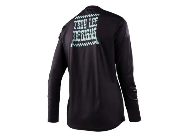 Troy Lee Designs Lilium Dámske tričko s dlhým rukávom Micayla Gatto Black