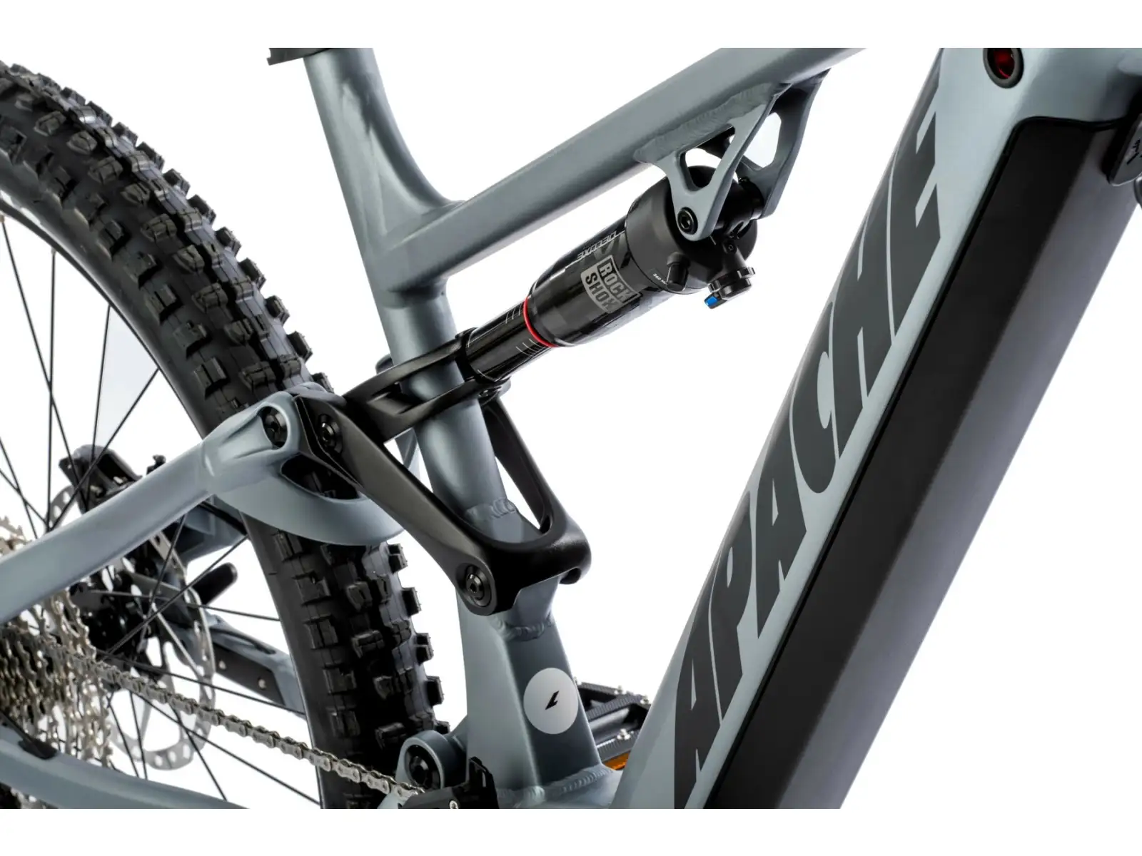 Apache Quruk 1 Bosch 1000 Wh celoodpružený elektrobicykel tmavosivá