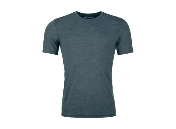 Ortovox 120 Cool Tec Clean pánske tričko krátky rukáv Dark Arctic Grey Blend