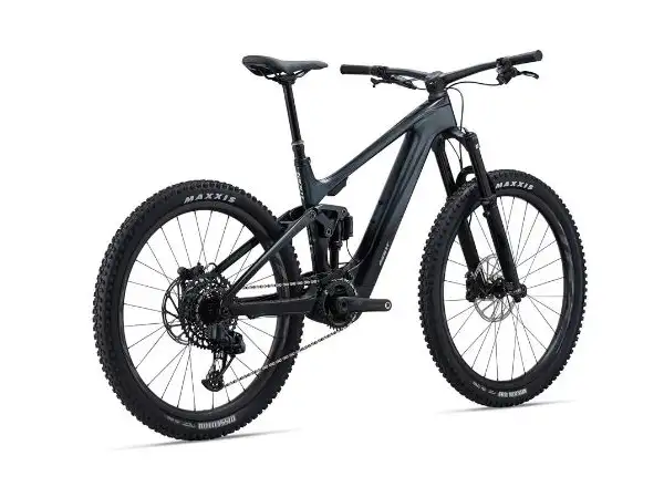 Giant Trance X Advanced E+ EL 1 horský celoodpružený elektrobicykel Gunmetal Black/Black