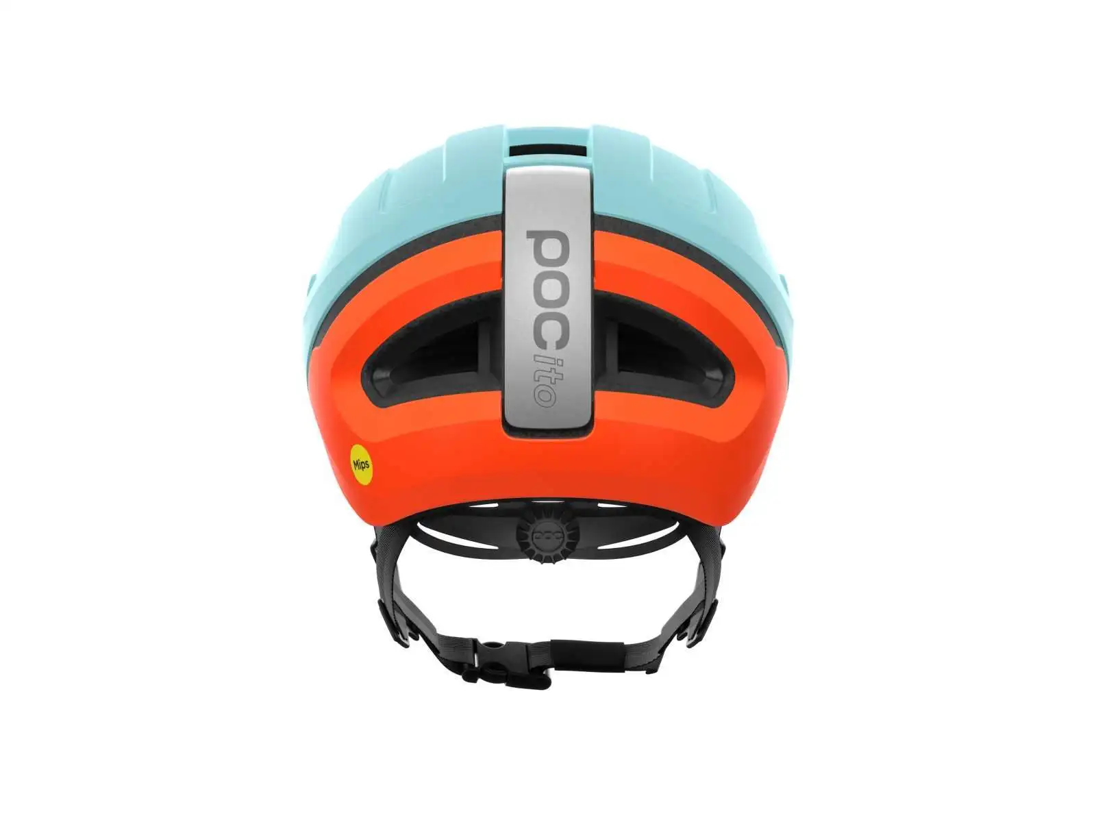 POC POCito Omne MIPS detská prilba Indicolite Blue Matt/Carnelian Orange Matt