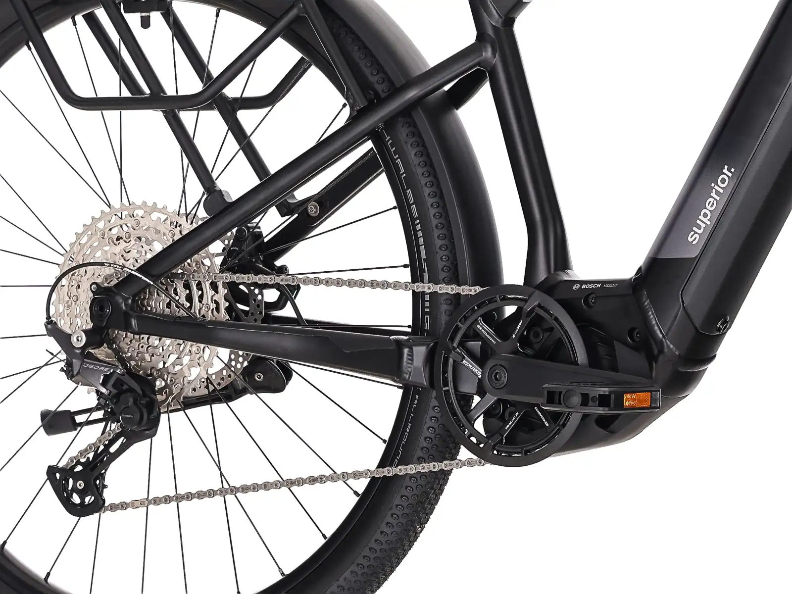 Superior eBLOX 6.5 mestský elektrobicykel Matte Black