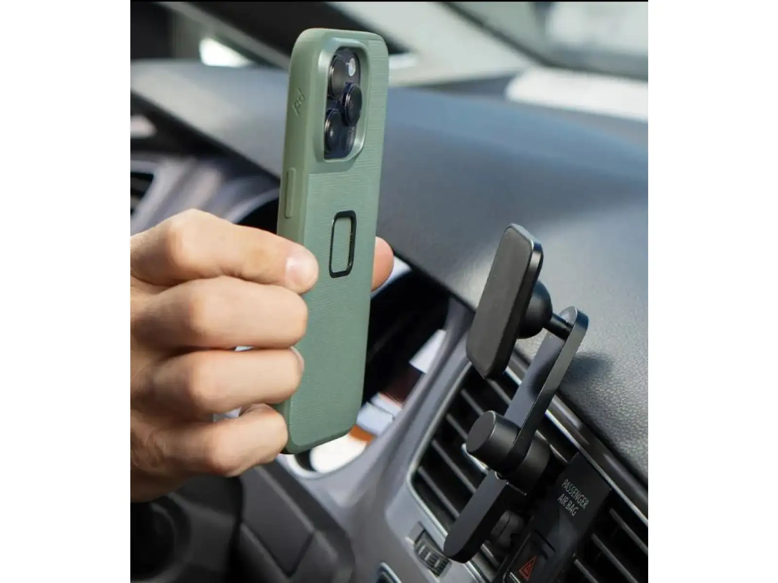 Peak Design Car magnetický držiak telefónu s bezdrôtovým nabíjaním Black