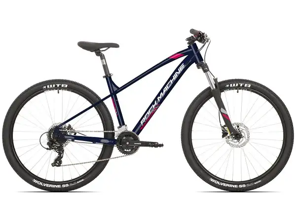 Rock Machine Catherine 70-27 gloss dark blue/pink/silver horský bicykel