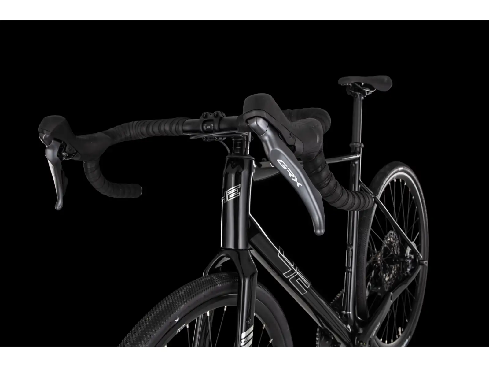 4Ever Grizzly Elite gravel bicykel black