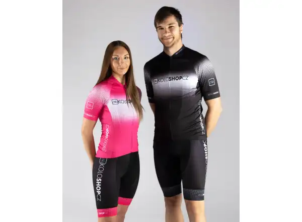 Koloshop Force pánsky dres s krátkym rukávom čierny