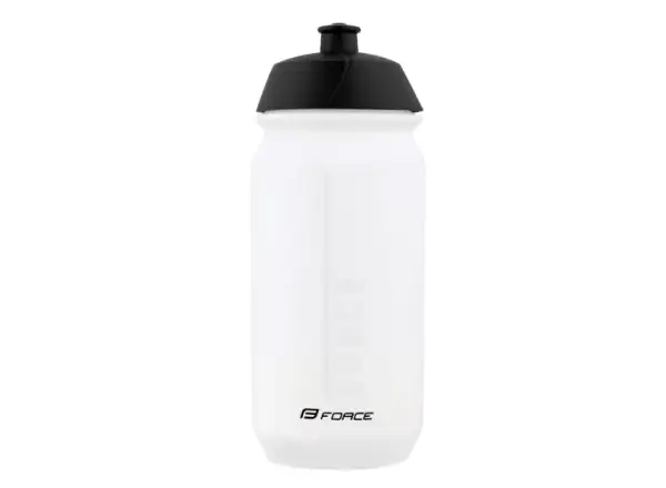 Force Divide cyklistická fľaša 500 ml transparentná/čierna