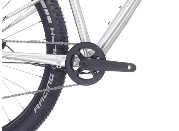 Superior TEAM 27.3 detský bicykel Gloss Brushed Alu / Rainbow Black