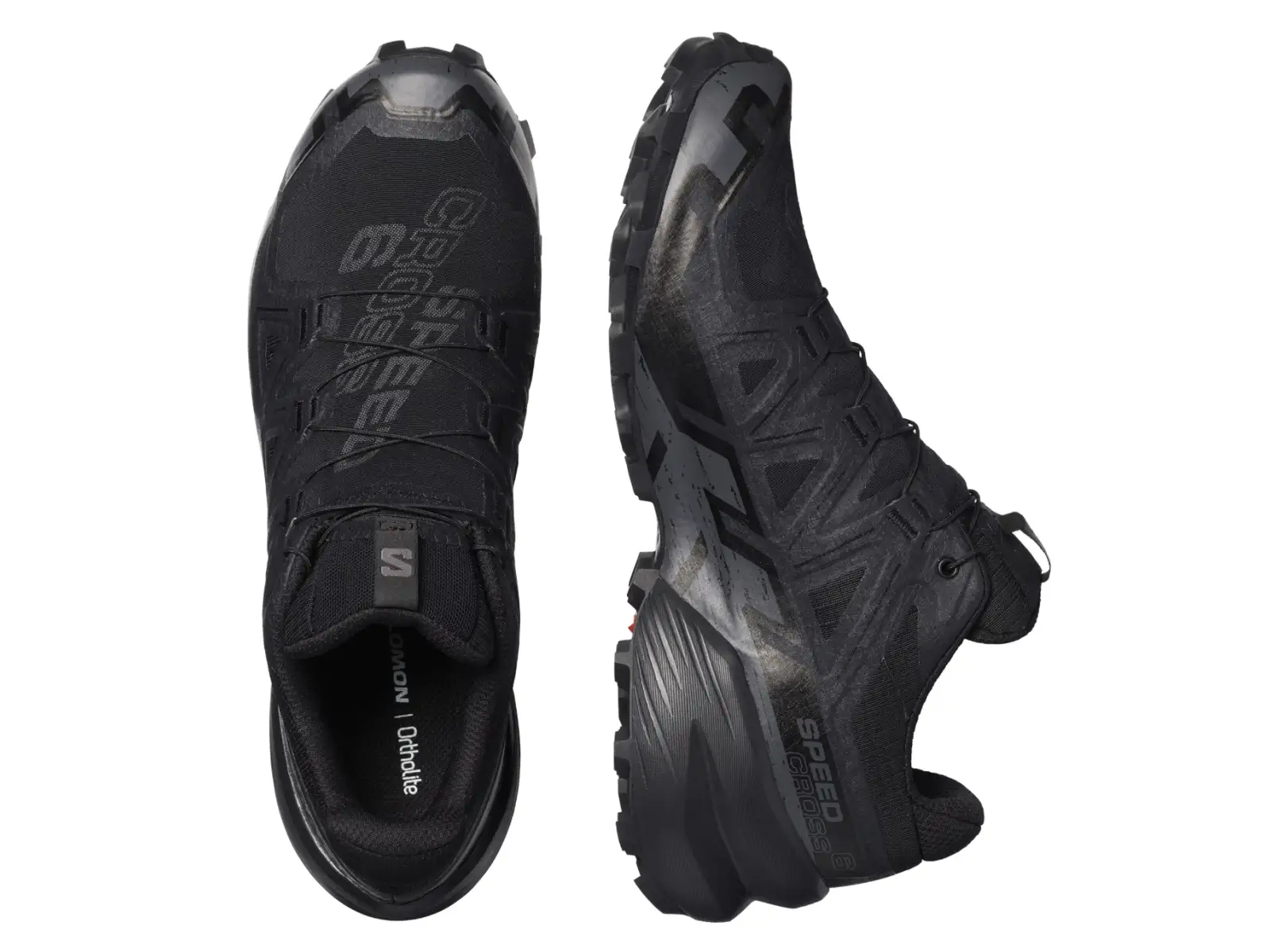 Salomon Speedcross 6 GTX pánska bežecká obuv Black/Black
