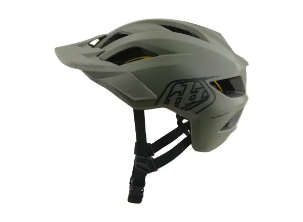 Troy Lee Designs Youth Flowline MIPS detská prilba Point Army/Phantom