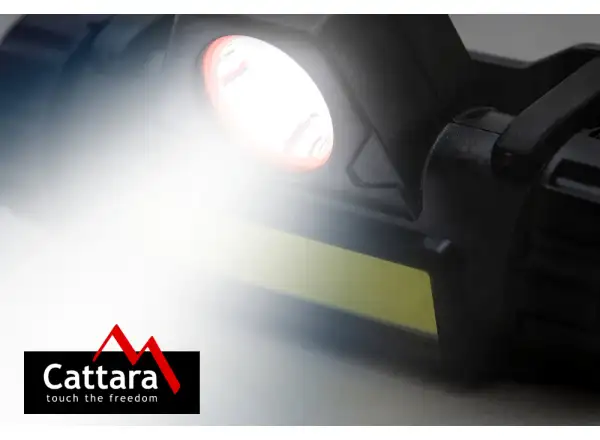 Cattara čelovka 120 lm nabíjateľná