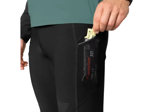 Dynafit Alpine 3/4 pánske bežecké nohavice Black Out