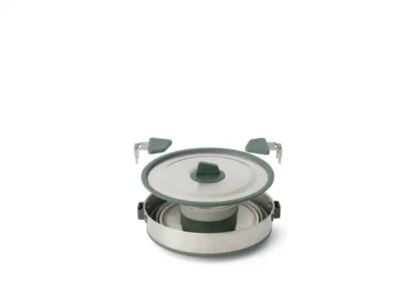 Sea to Summit Detour Stainless Steel Collapsible One Pot Cook Set 3L skladací hrniec v sade