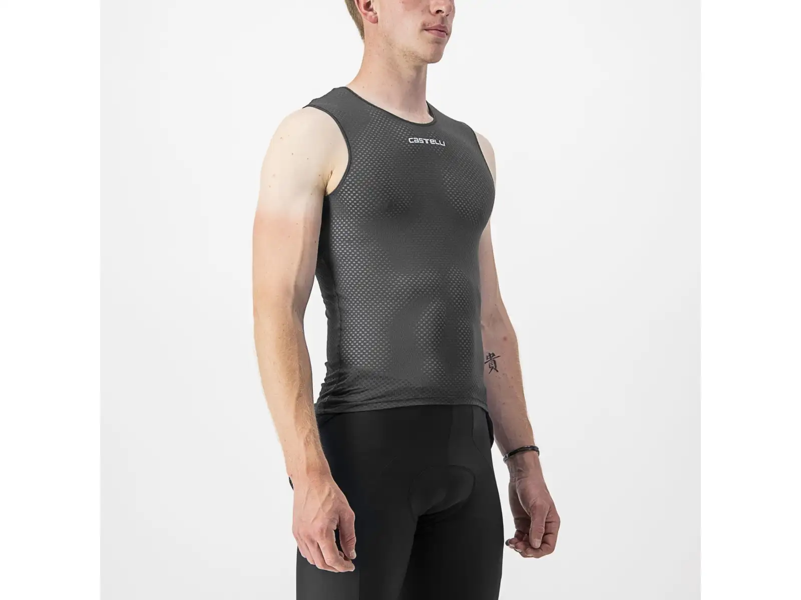 Castelli Pro Mesh 2.0 pánske tričko bez rukávov Black
