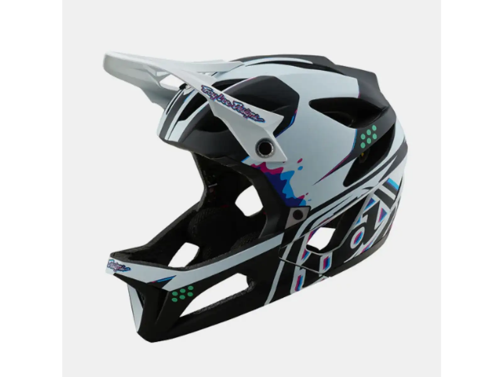 Troy Lee Designs Stage prilba Trooper White