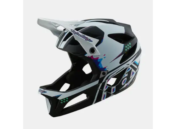 Troy Lee Designs Stage prilba Trooper White