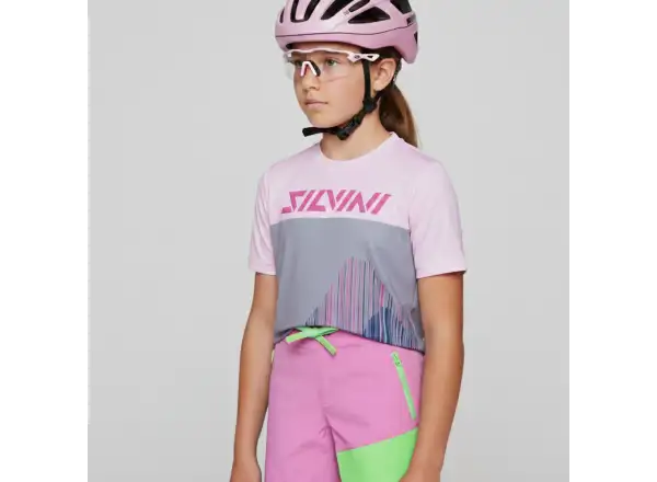 Silvini Acri detské kraťasy Blush/Pink