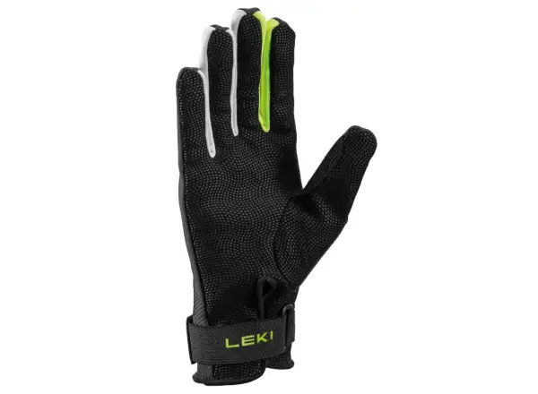 Leki Guide rukavice Charcoal/Neon yellow/White