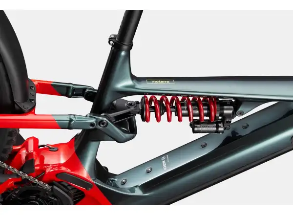 Cannondale Moterra Neo Carbon LT 1 celoodpružený elektrobicykel Gunmetal Green