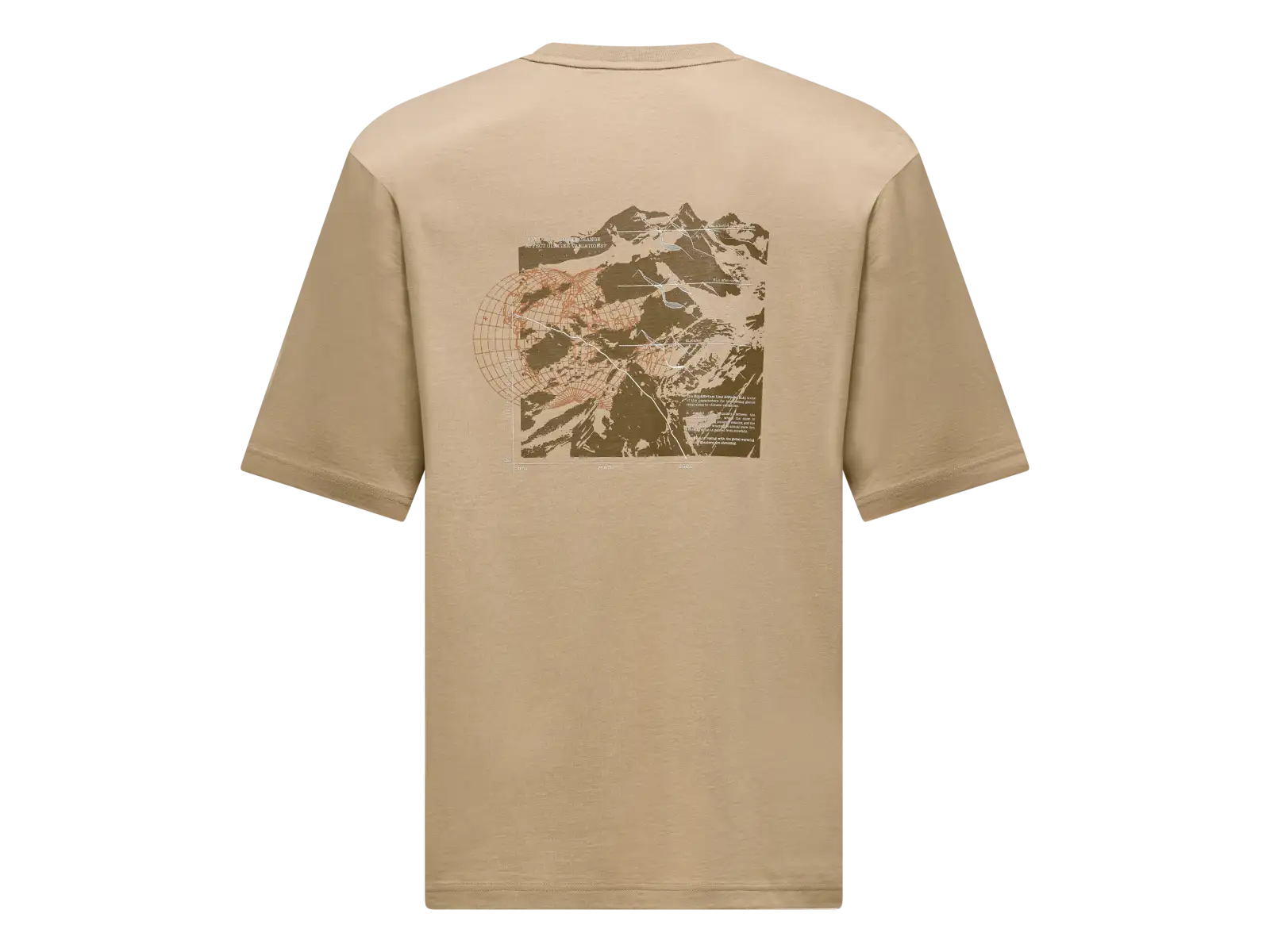 Salewa Eagle Glacier Loose T-shirt pánske tričko krátky rukáv Quicksand