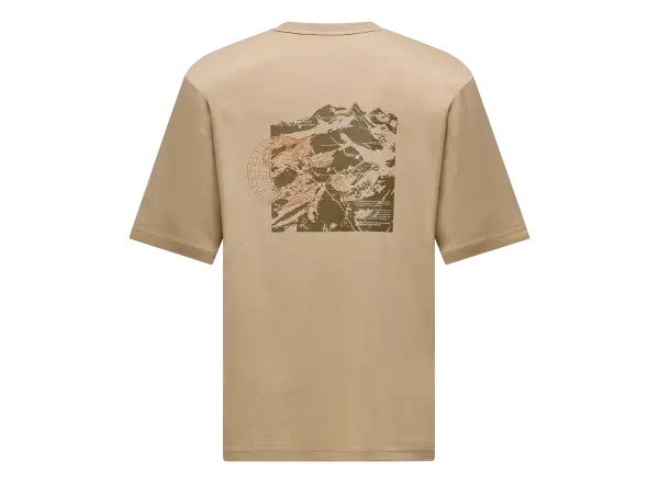 Salewa Eagle Glacier Loose T-shirt pánske tričko krátky rukáv Quicksand