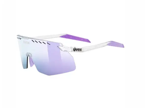 Uvex Pace Stage S cyklistické okuliare Cler/Mirror Pink