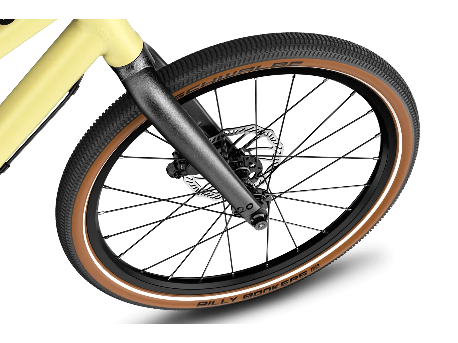 Woom 4 EXPLORE detský bicykel mellow yellow