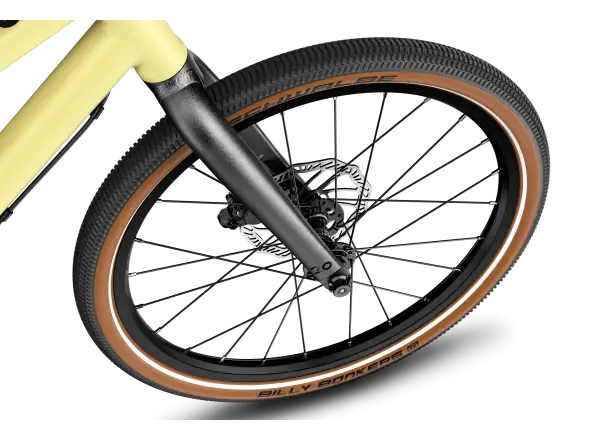 Woom 4 EXPLORE detský bicykel mellow yellow
