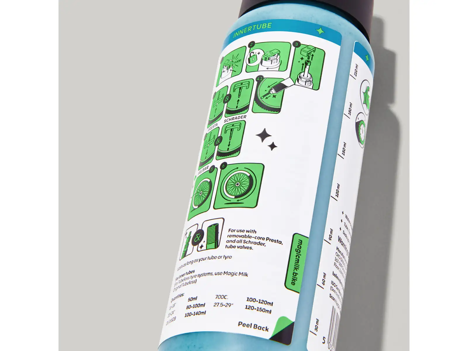MAGIC MILK bezdušový tmel Innertube Original 250ml