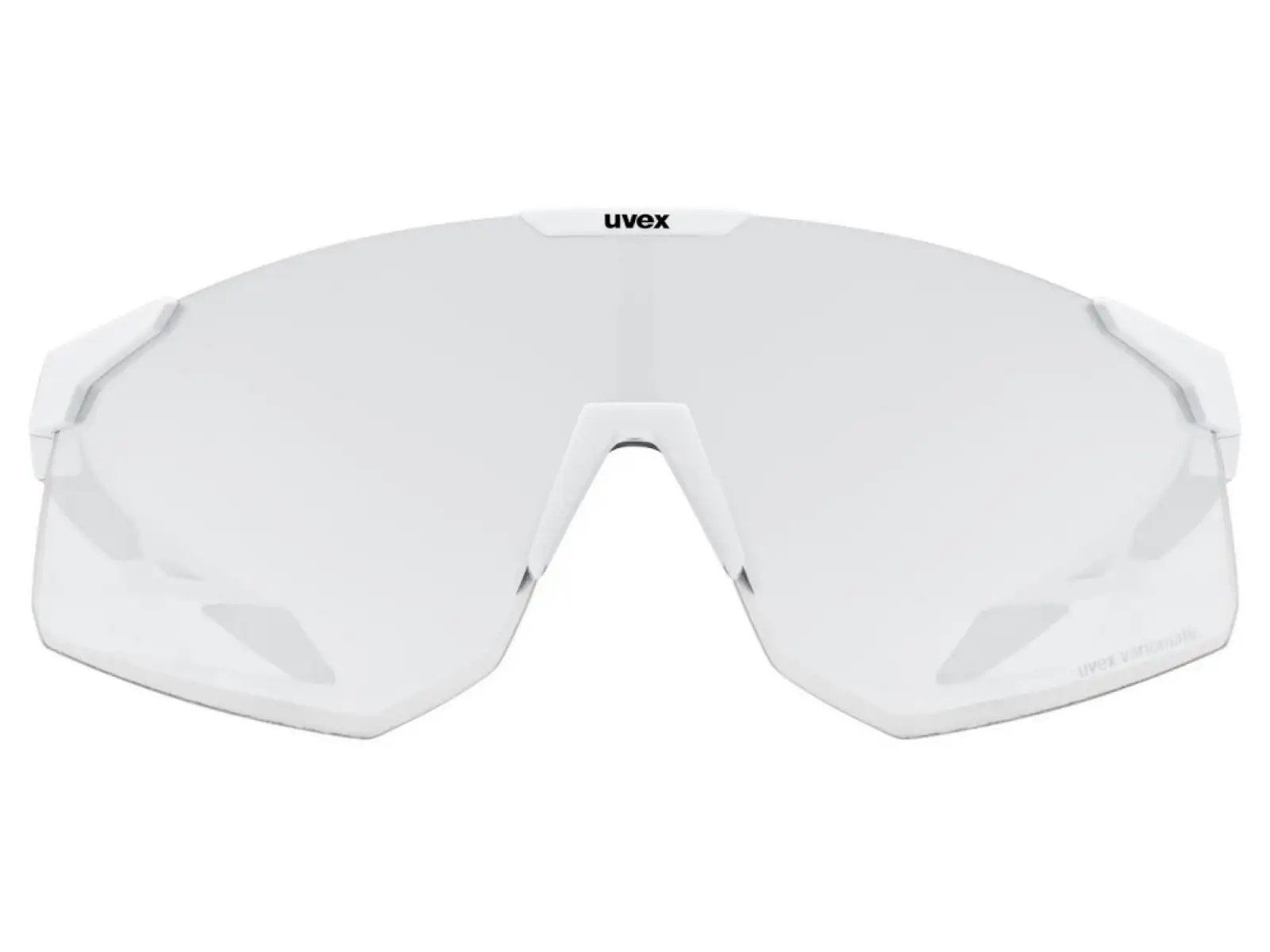 Uvex Pace Perform Variomatic okuliare White Matt/LTM. Silver