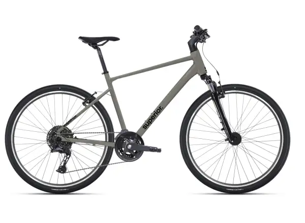 Superior Blox 6.0 trekingový bicykel Gloss Dark Chrome
