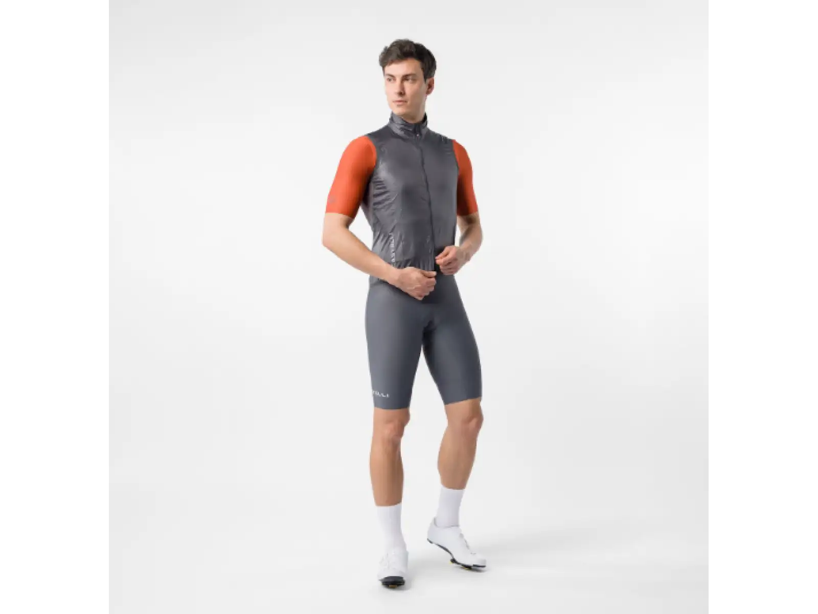 Castelli Aria 2 pánska vesta Dark Gray