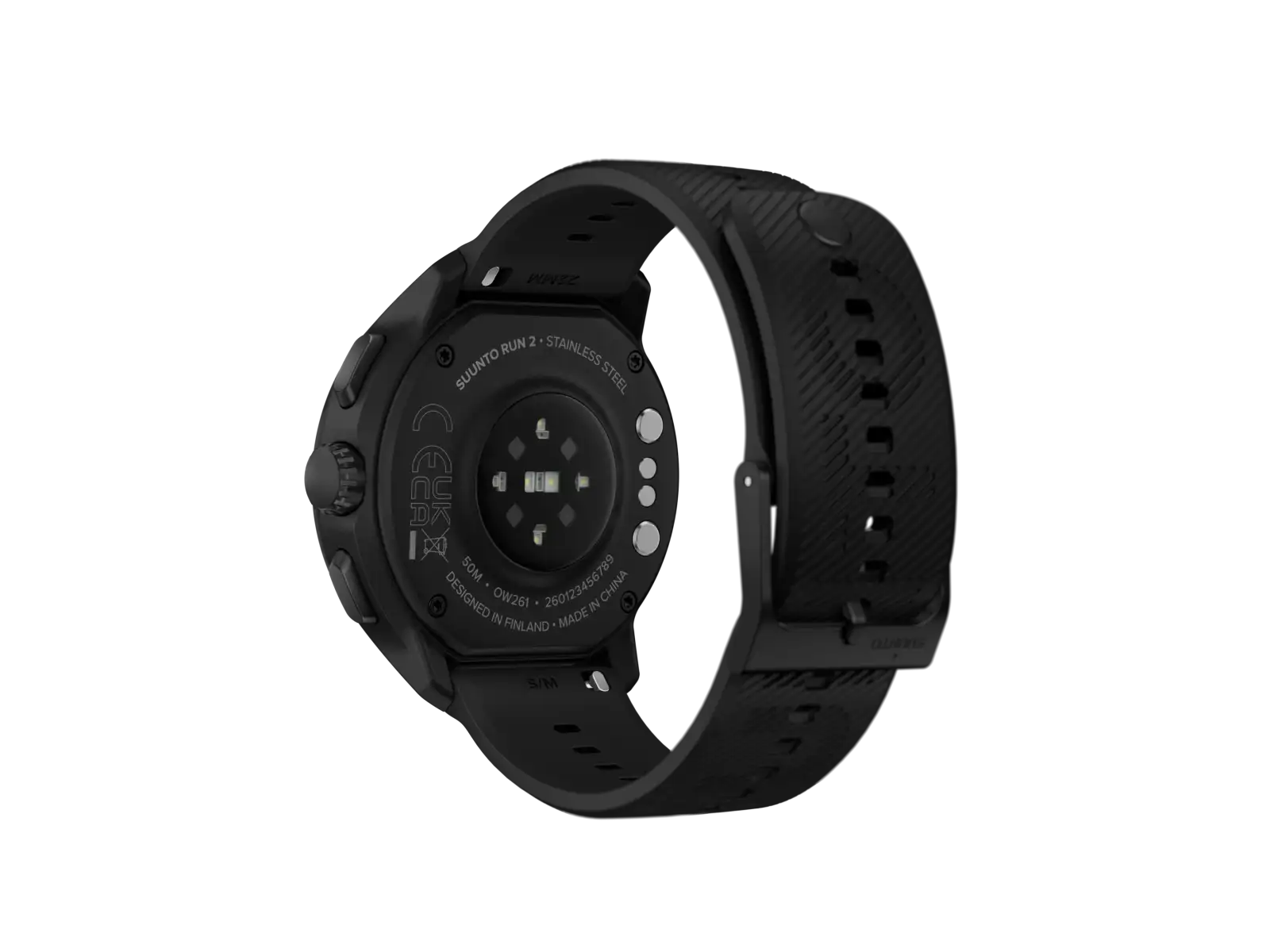 Suunto Run 2 inteligentné hodinky 4 GB All Black