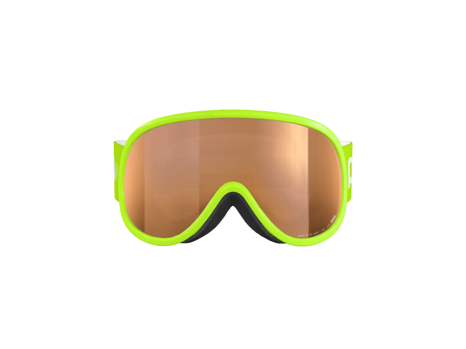 POC POCito Retina detské lyžiarske okuliare Fluorescent Yellow/Green/Partly Sunny Light Orange