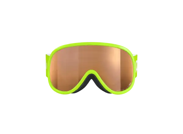 POC POCito Retina detské lyžiarske okuliare Fluorescent Yellow/Green/Partly Sunny Light Orange