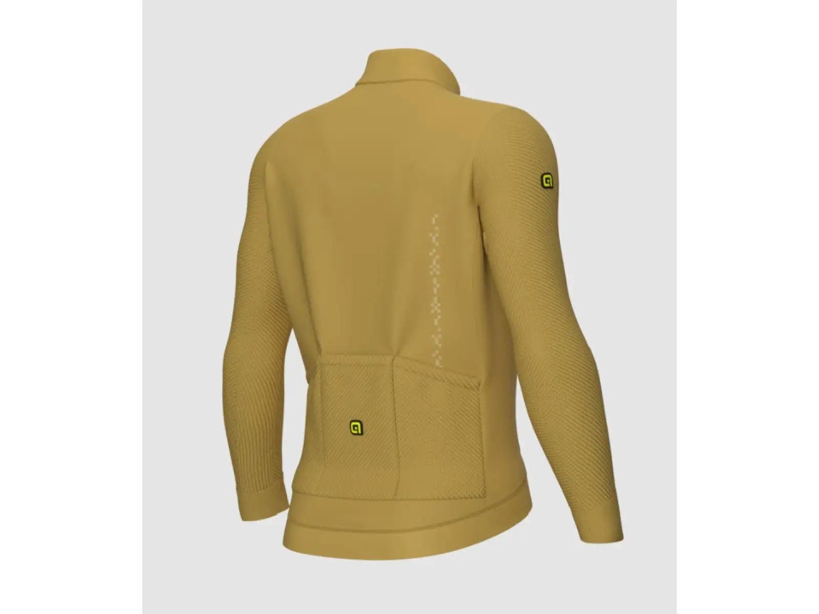 Alé PR-E Follow Me 2.0 pánsky zateplený dres dlhý rukáv Kashmir Yellow