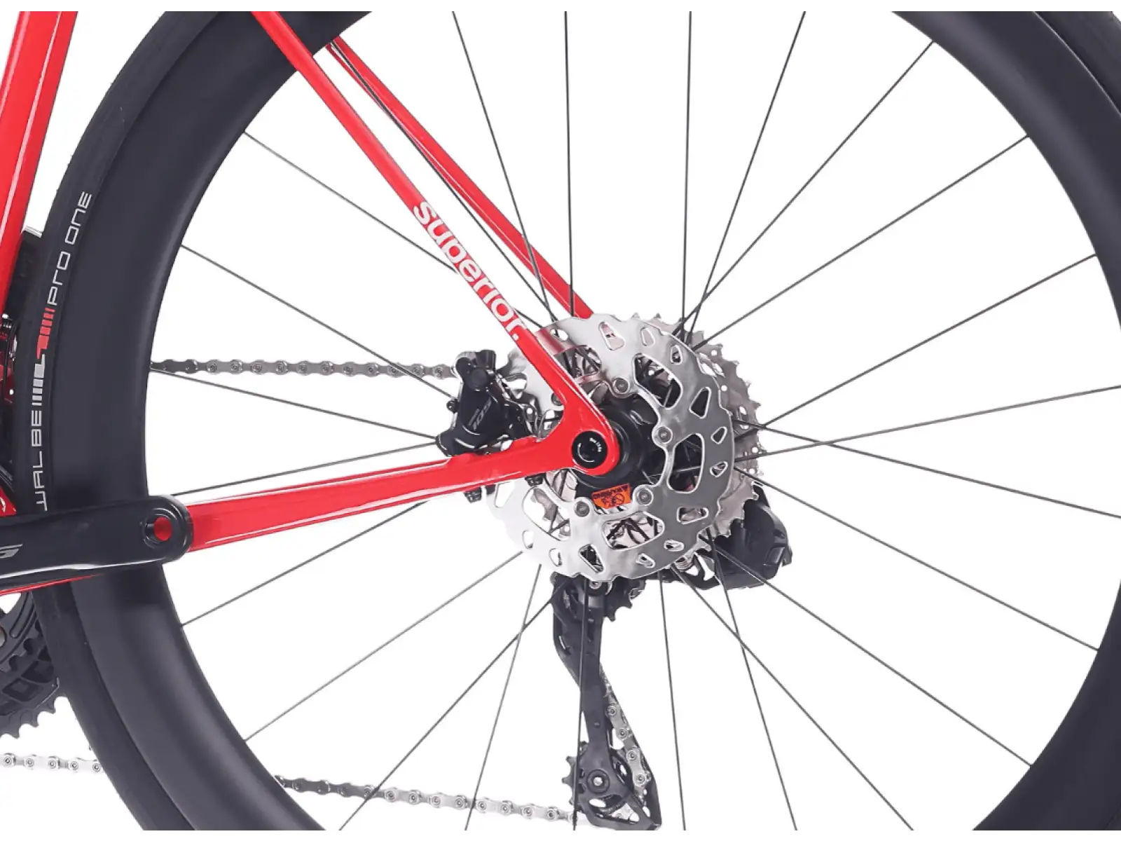 Superior RR 9.6 cestný bicykel Gloss Red / White