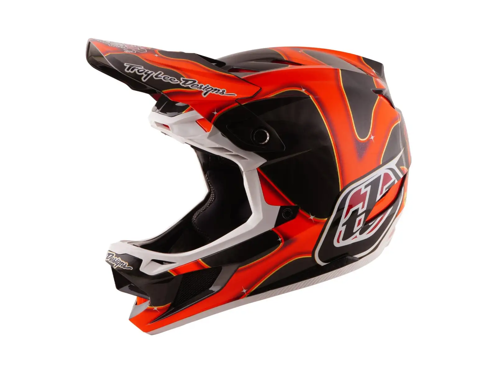 Troy Lee Designs D4 Carbon Red Bull Rampage prilba Dreamland Black