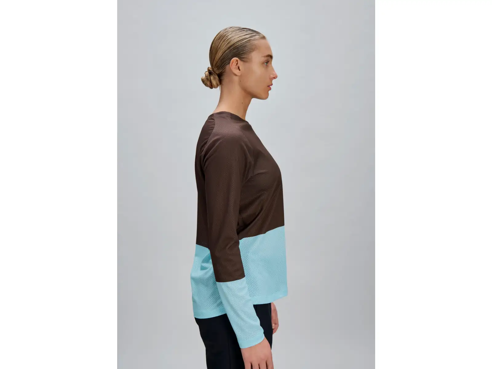 POC Motion Air dámsky dres dlhý rukáv Bronzite Brown/Lazurite Blue