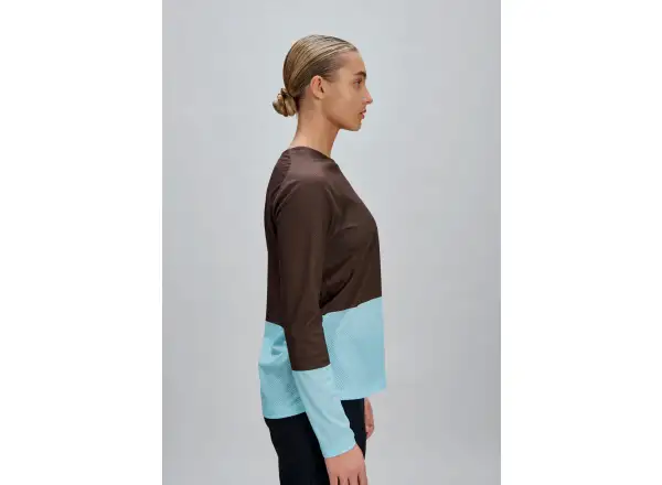POC Motion Air dámsky dres dlhý rukáv Bronzite Brown/Lazurite Blue