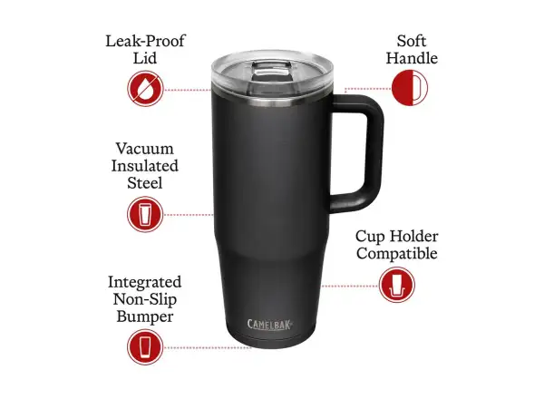 Camelbak Thrive Mug VSS termo hrnček 1 l Black