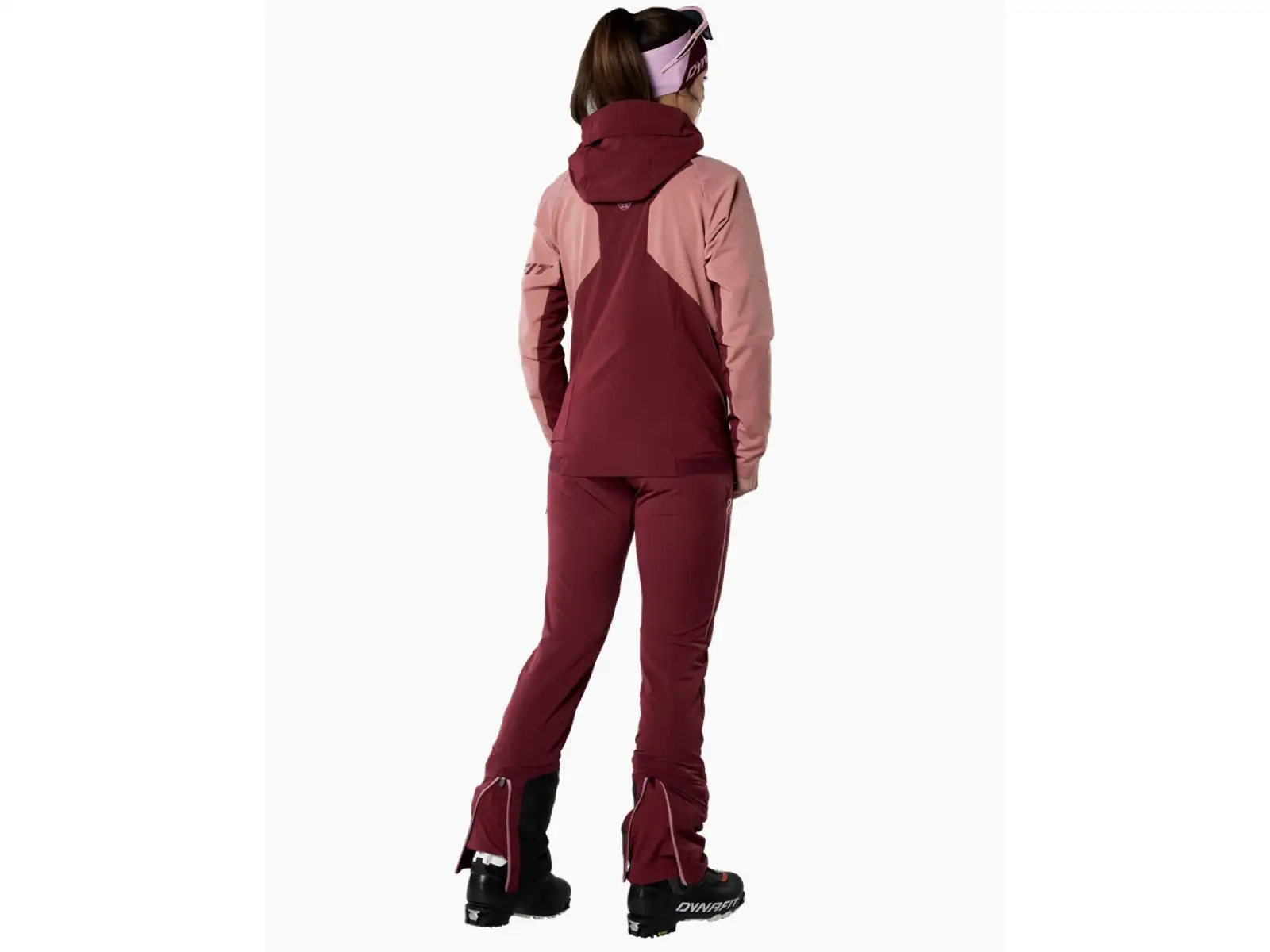 Dynafit TLT Touring Dynastretch Dámske nohavice Burgundy