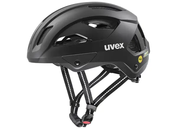 Uvex City Stride mips (Hiplok ready) prilba Black Matt