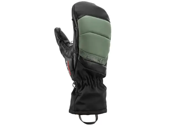 Leki Griffin Base 3D Women Mitt dámske palčiaky Black-Dusty Green