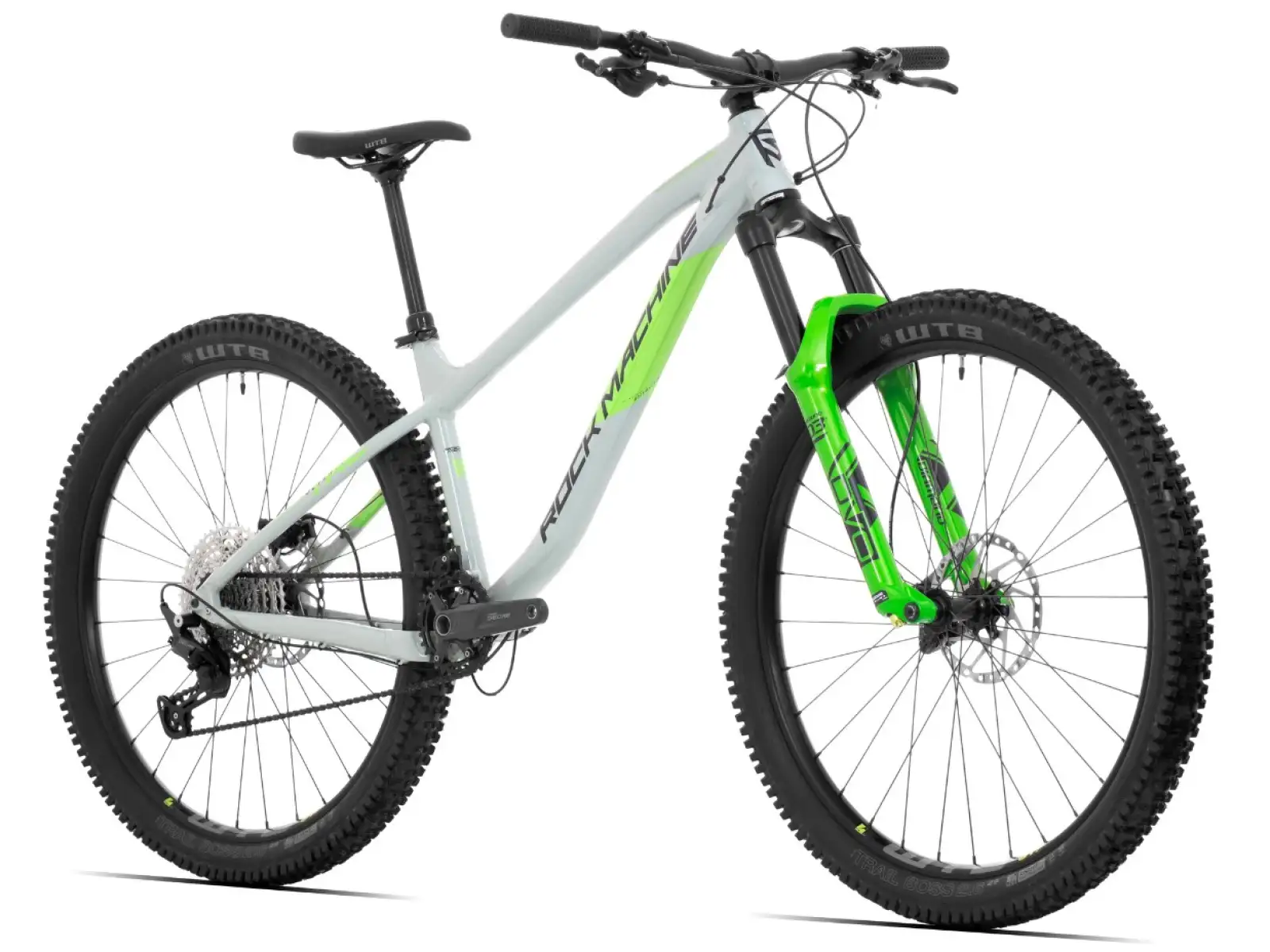 Horský bicykel Rock Machine Blizz TRL 70-29 sivý/zelený